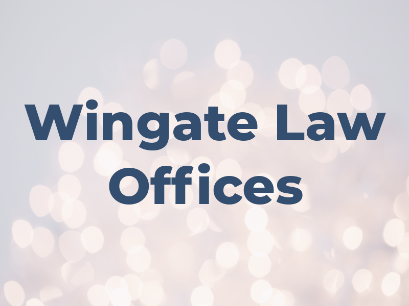 Wingate Law Offices