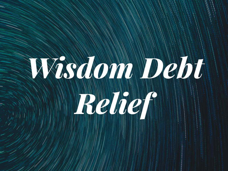 Wisdom Debt Relief