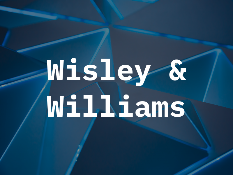 Wisley & Williams