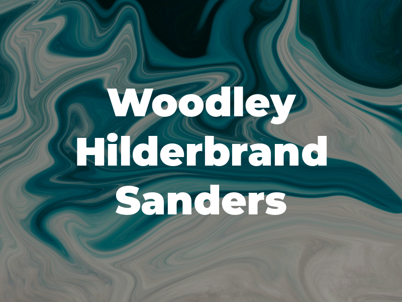 Woodley Hilderbrand & Sanders