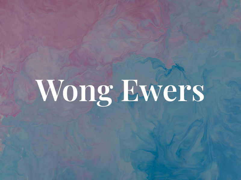 Wong Ewers