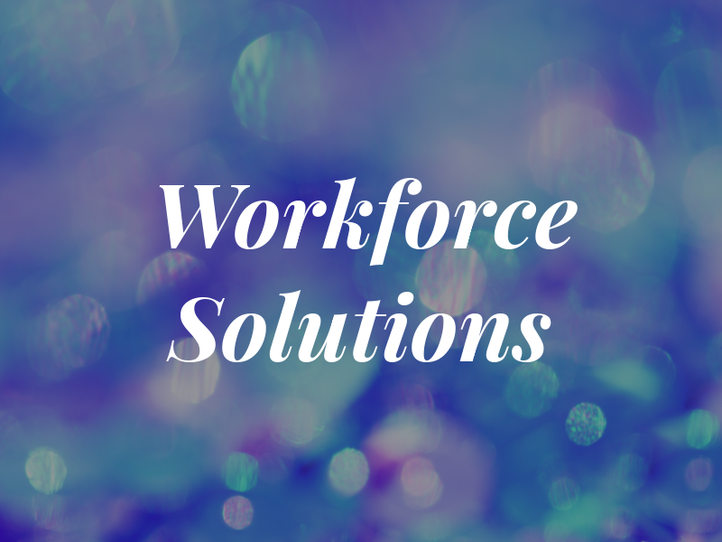 Workforce Solutions