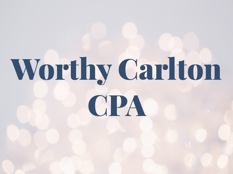 Worthy Carlton CPA