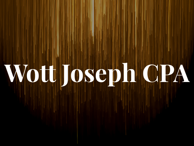 Wott Joseph CPA