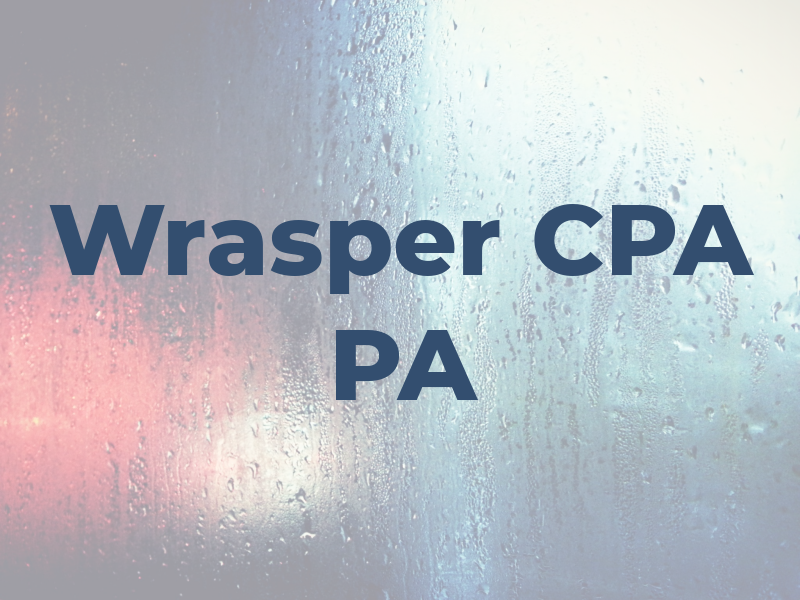 Wrasper CPA PA