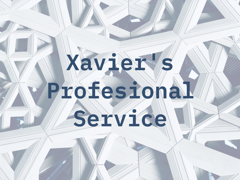 Xavier's Tax & Profesional Service