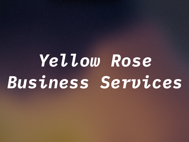 Yellow Rose Business Services