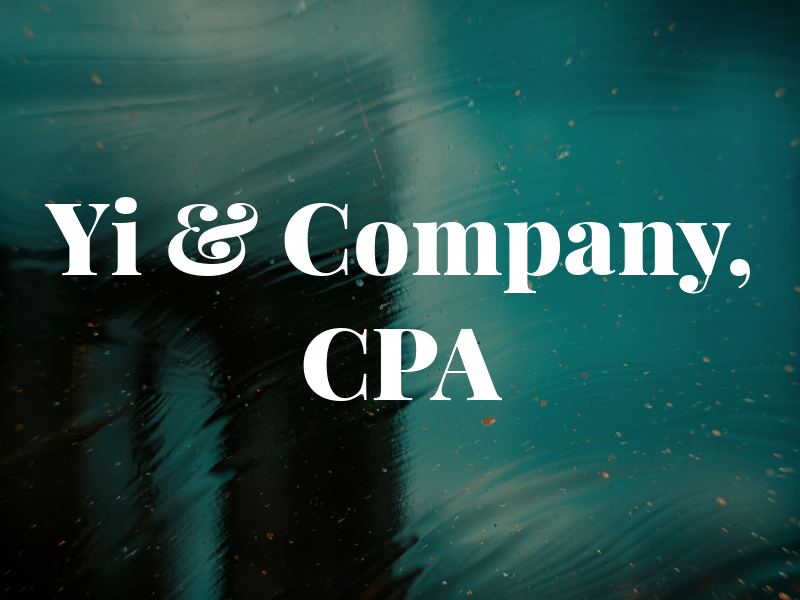 Yi & Company, CPA