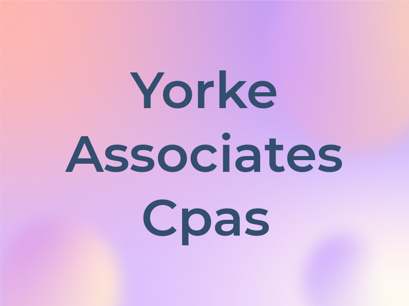 Yorke & Associates Cpas