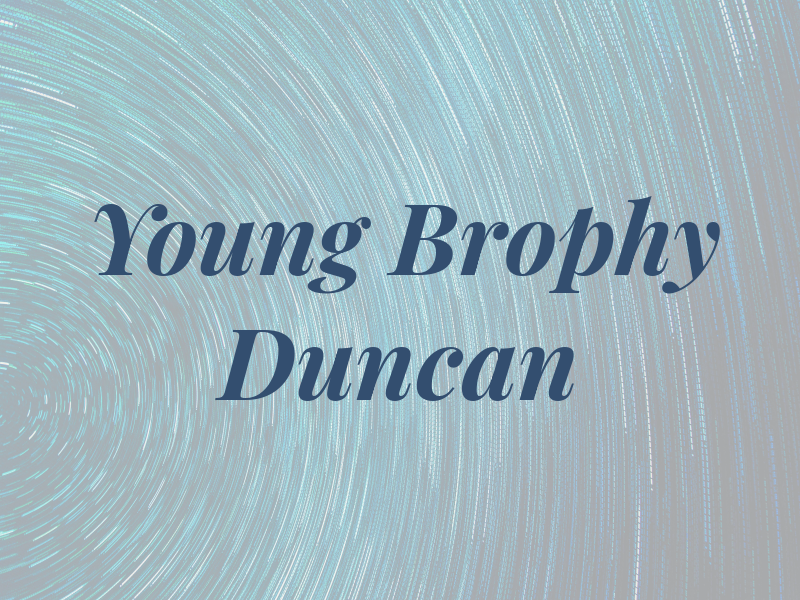 Young Brophy & Duncan CPA