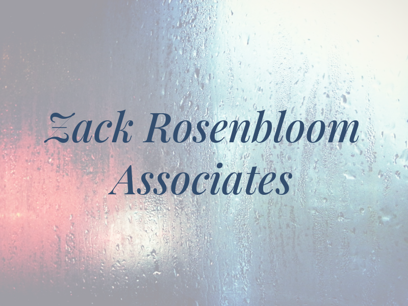 Zack Rosenbloom & Associates