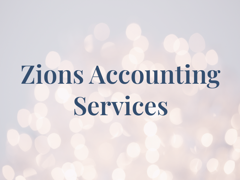 Zions Tax & Accounting Services