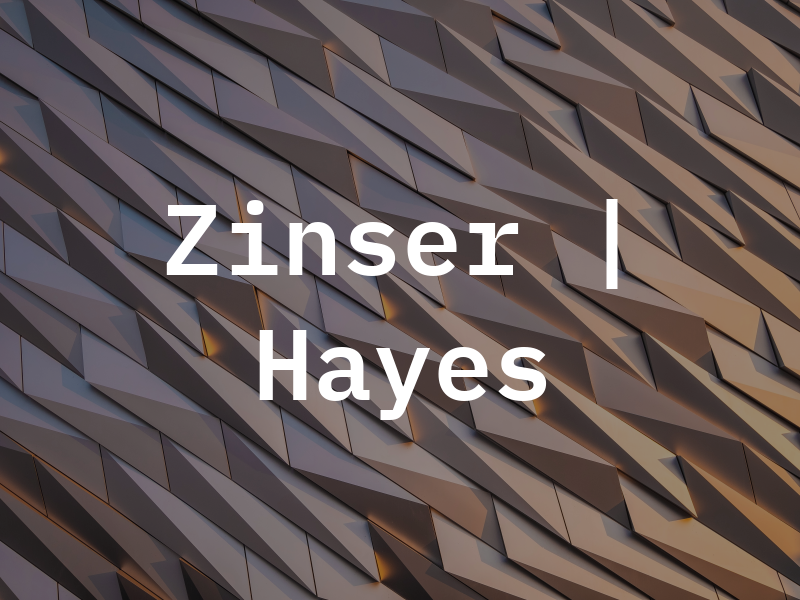 Zinser | Hayes