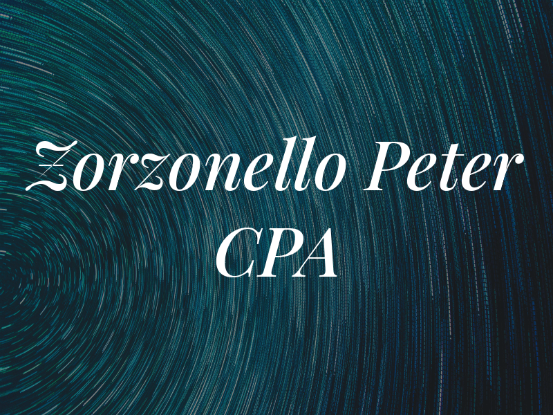 Zorzonello Peter CPA