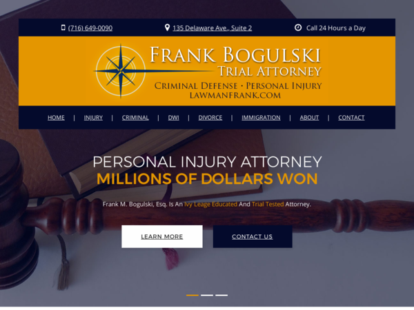 Frank M. Bogulski Attorney & Counselor at Law
