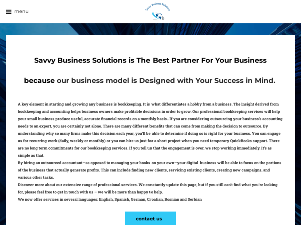 Savvy Business Solutions