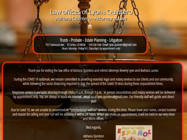 Lyon & Quintero Law Offices