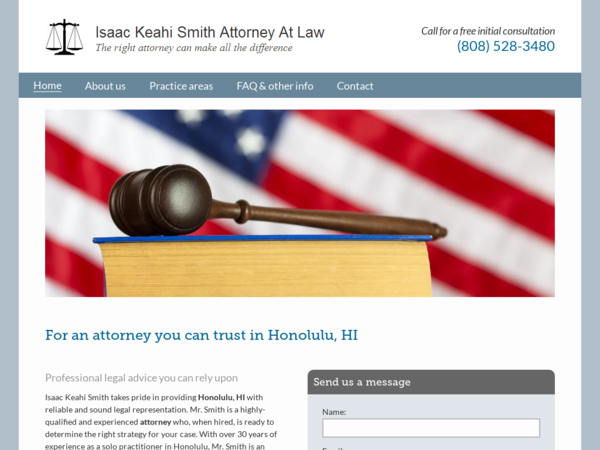 Isaac Keahi Smith Attorney At Law