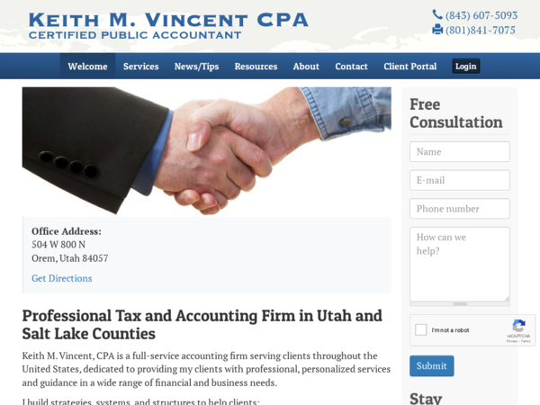 Keith M. Vincent, CPA