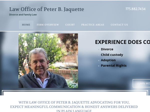Jaquette Peter B