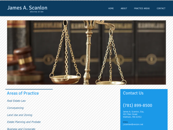 James A. Scanlon, Attorney at Law