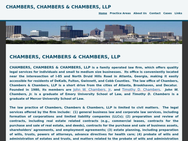 Chambers, Chambers & Chambers