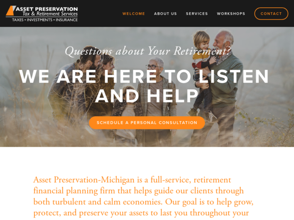 Asset Preservation Tax and Retirement Services