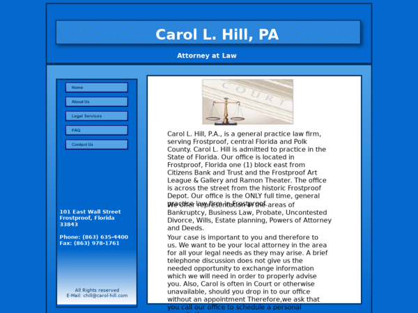 Carol L. Hill