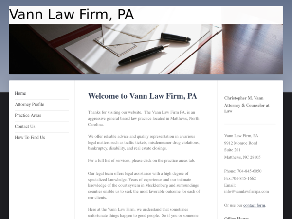 Vann Law Firm