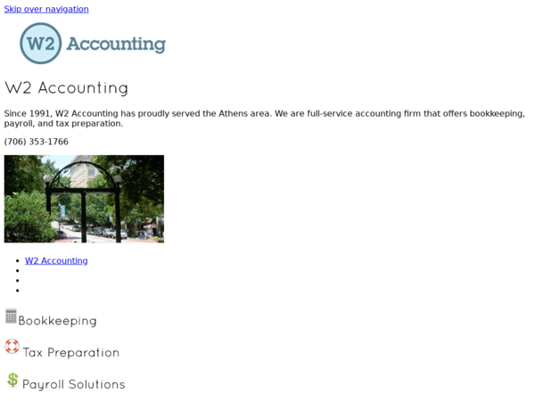 W-2 Accounting Services