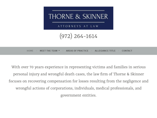 Thorne & Skinner