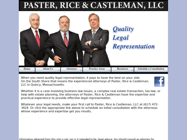Paster Rice & Castleman