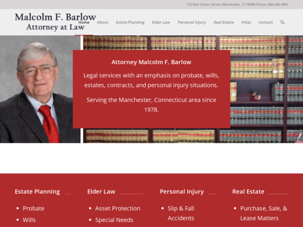 Malcolm F. Barlow - Attorney at Law