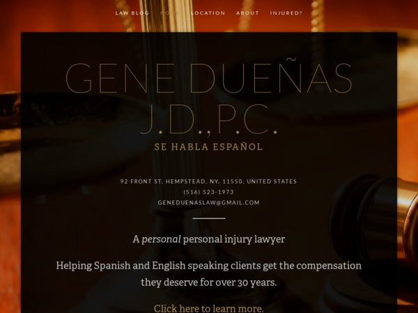 Gene Dueñas J.d.,p.c.