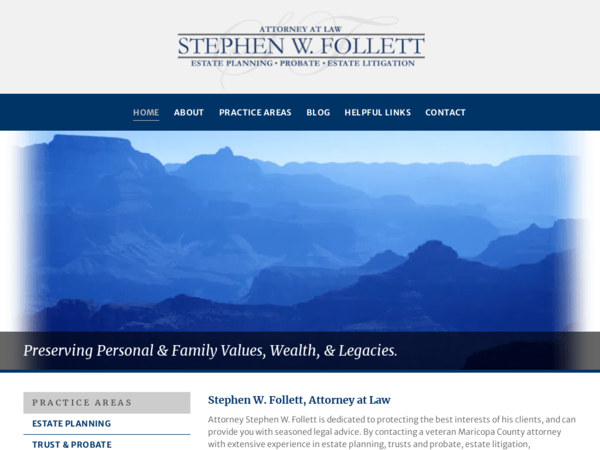 Stephen W. Follett, Attorney at Law