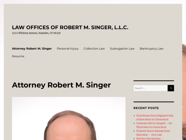 Singer Robert M