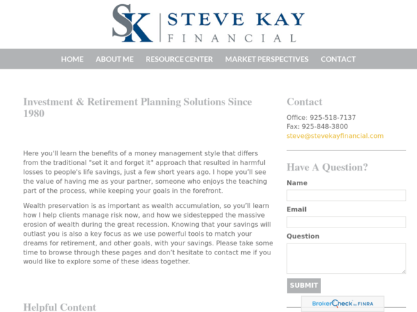 Steve Kay Financial