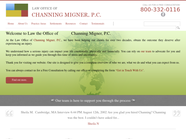 Law Office of Channing Migner