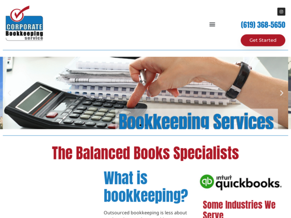 Corporate Bookkeeping Service