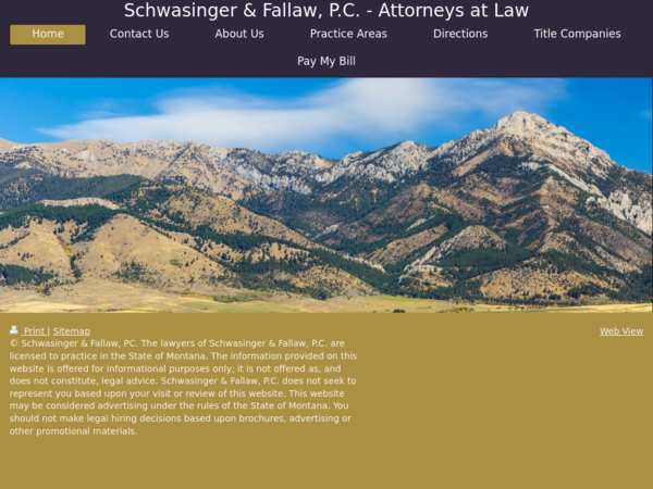 Schwasinger & Fallaw Law Office