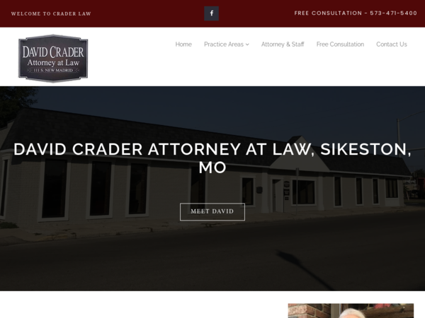 David Crader, Attorney at Law