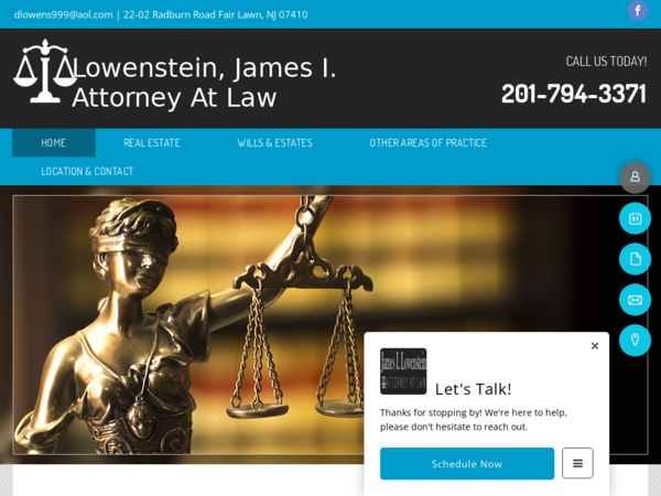 Lowenstein, James I. Attorney At Law