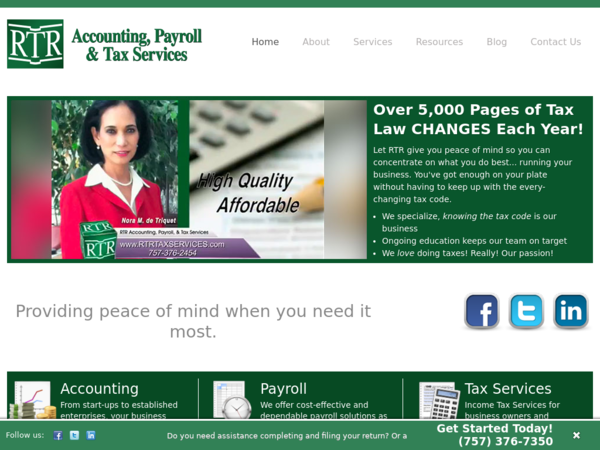 RTR Accounting, Payroll & Tax Services