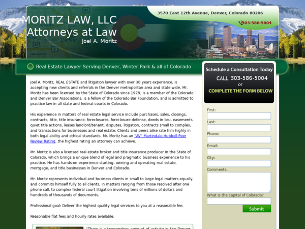 Joel Moritz Attorney at Law