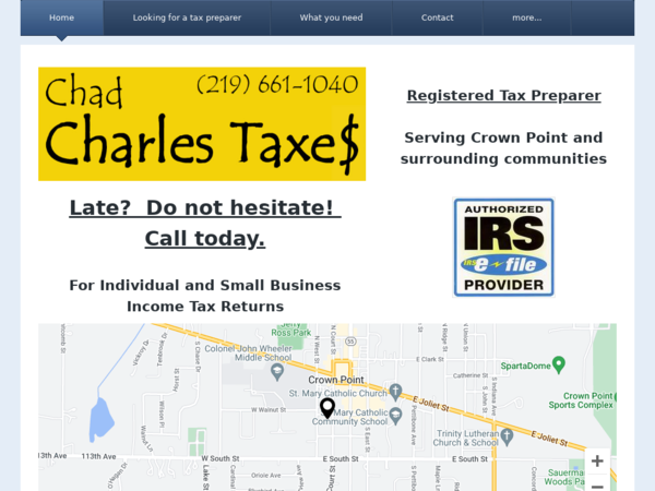 Chad Charles Taxes