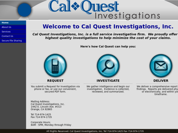 Cal Quest Investigations