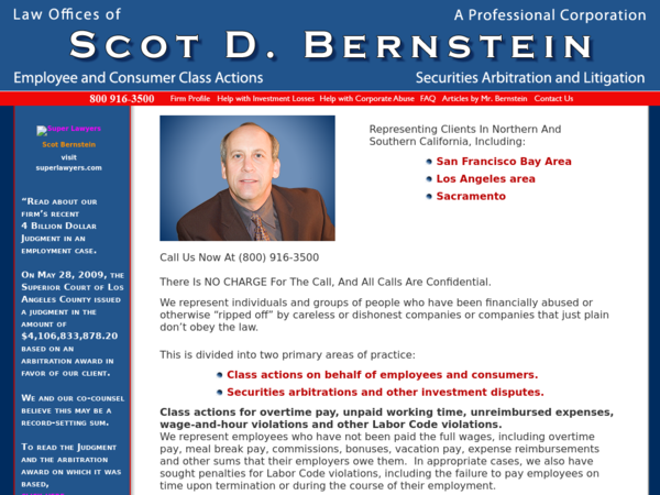 Bernstein Scot D Law Offices APC