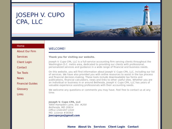 Cupo Joseph V CPA