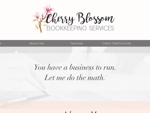 Cherry Blossom Bookkeeping