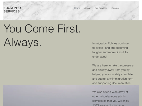 Zoom Immigration Services